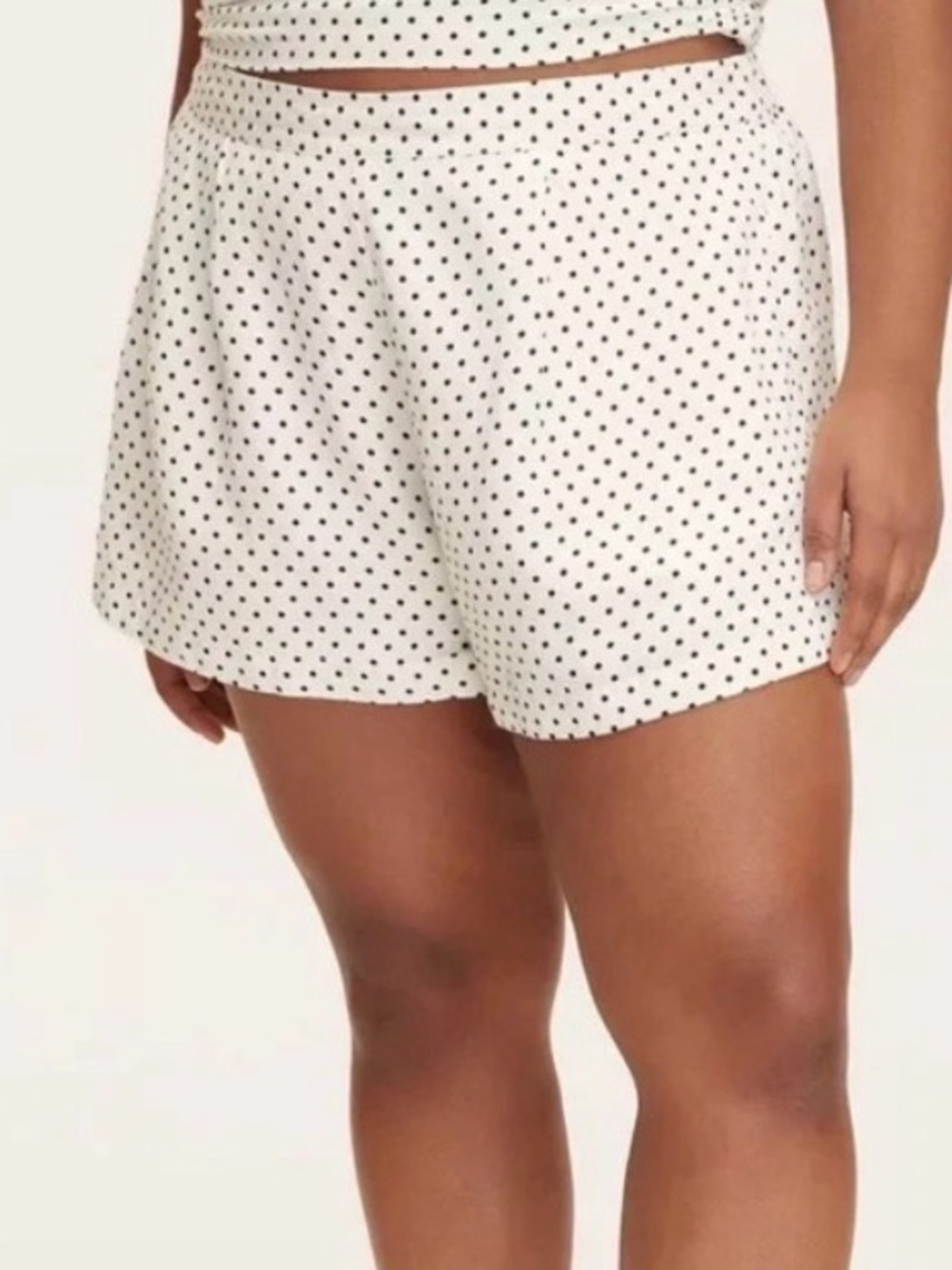 Kate Spade x Target High-Waist White Polka Dot Women's Shorts